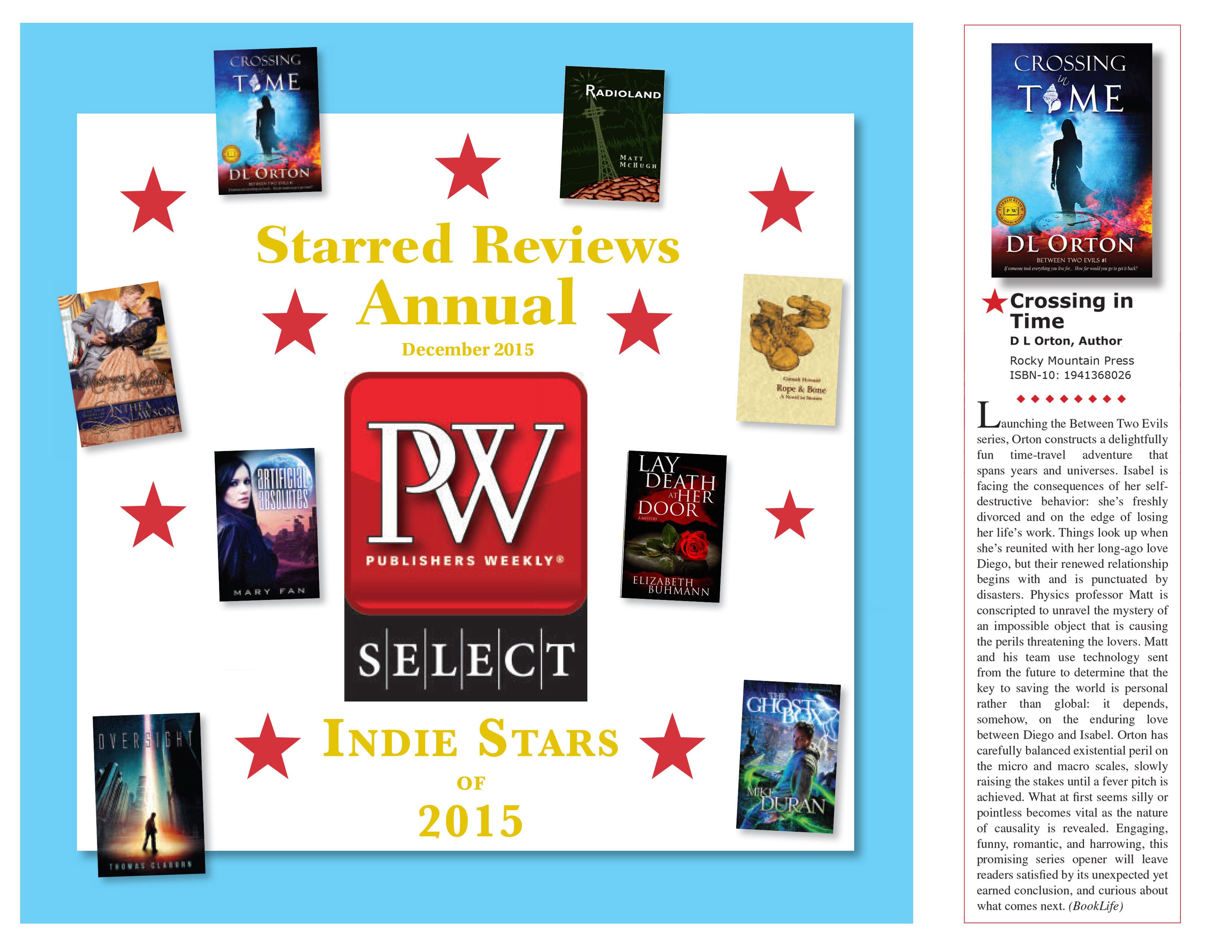 Publishers Weekly: Great Indie Stars!